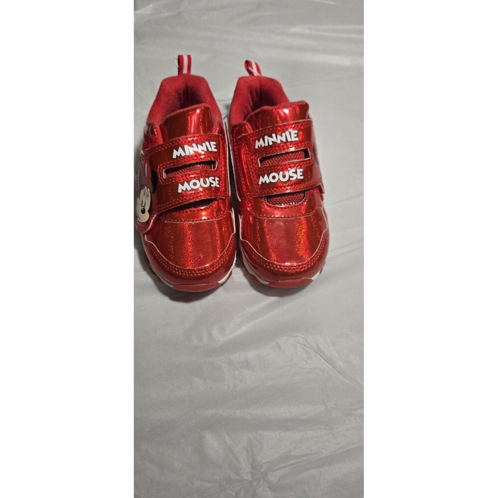 Mickey Mouse / Minnie Athletic Kids Sneakers Light Up Shoes Size 11 New No Box